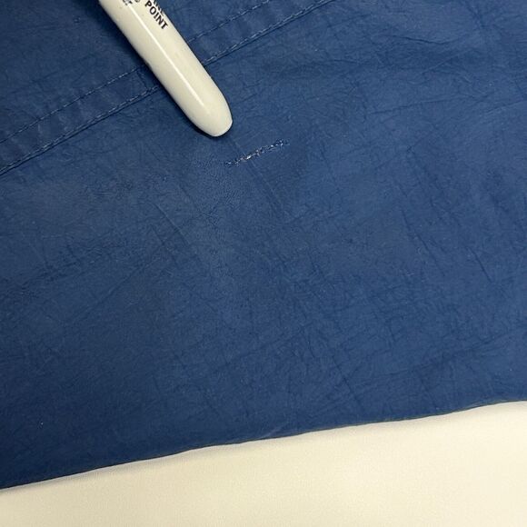 Vintage Clemson University Tigers Starter Jacket Mens 2XL Blue Windbreaker 90s - Picture 4 of 11